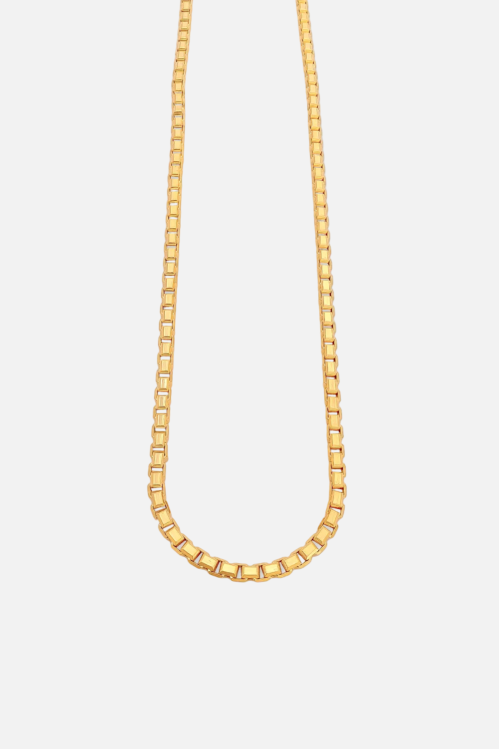 Juego Cadena + Pulsera Tejido Veneciana Gruesa