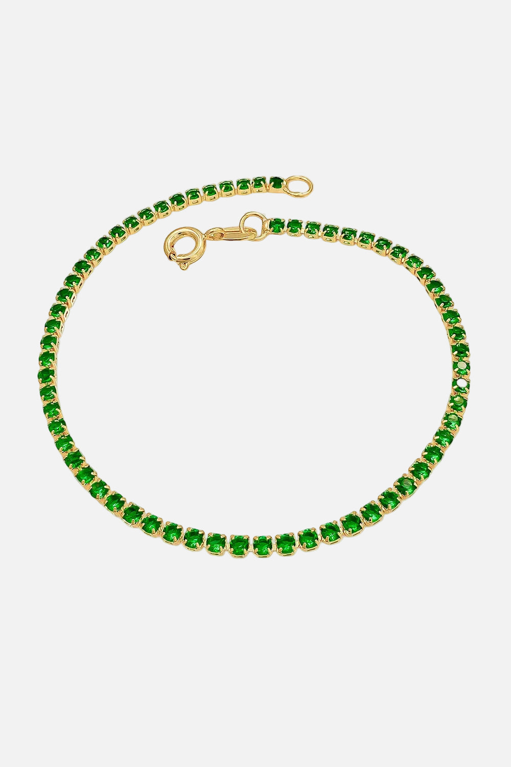 Pulsera Tennis Verde