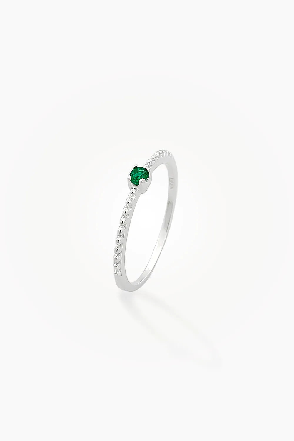 Anillo Circon Verde