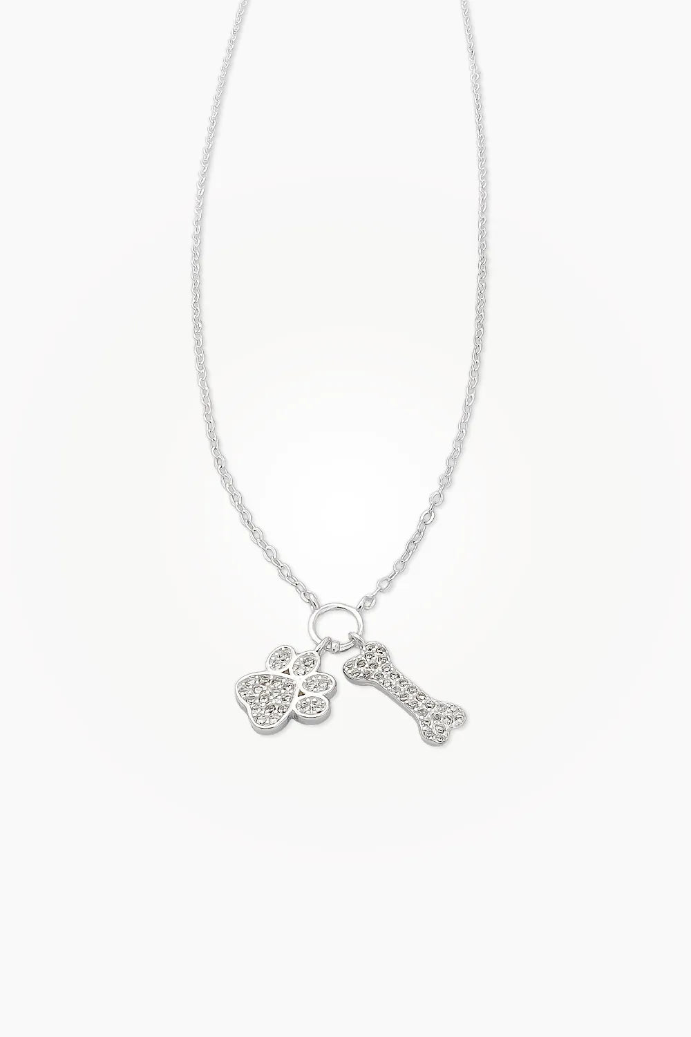 Collar Hueso Y Huella