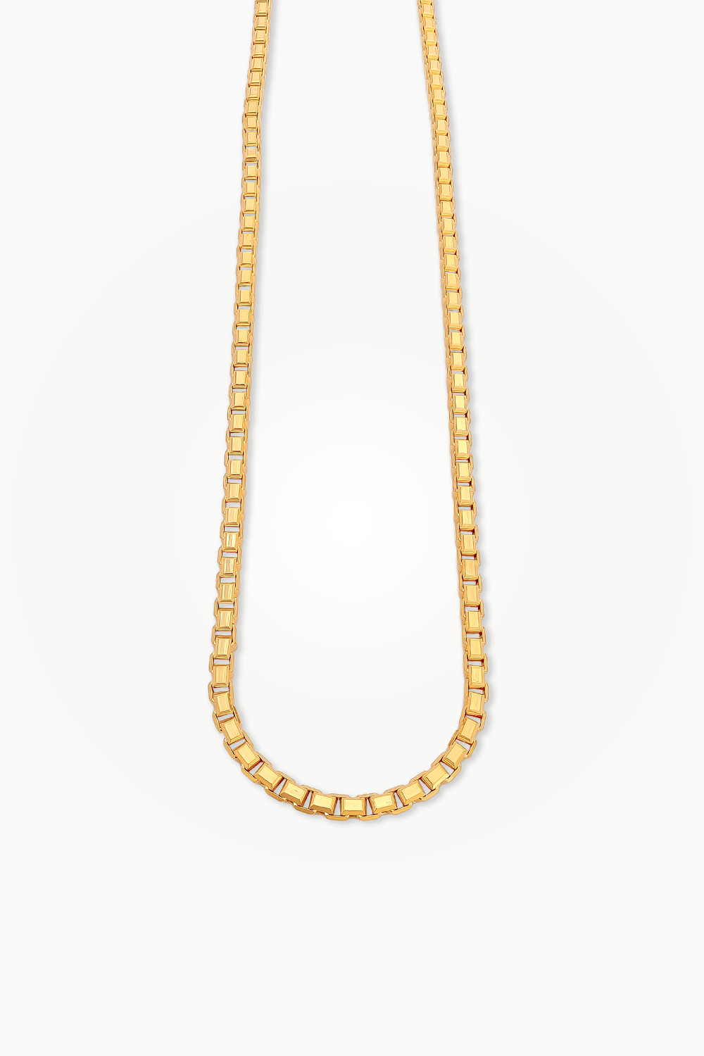 Juego Cadena + Pulsera Tejido Veneciana Gruesa