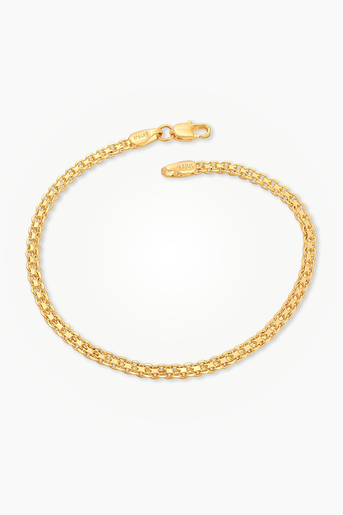 Cargar la imagen 1 en la vista de la galería. Juego Cadena + Pulsera Tejido Chino Gruesa