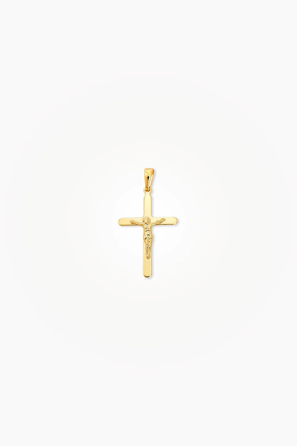 Dije Cruz Con Cristo Liso