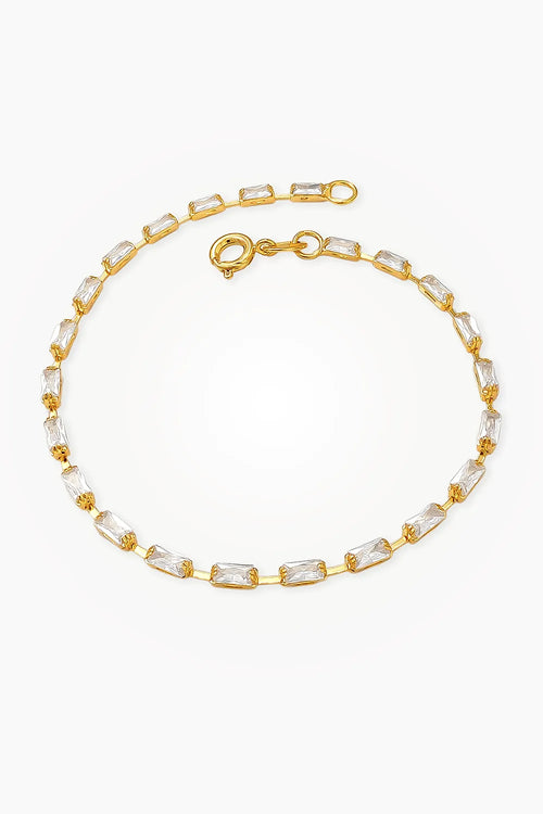 Cargar la imagen 1 en la vista de la galería. Pulsera Con Circones Rectangular