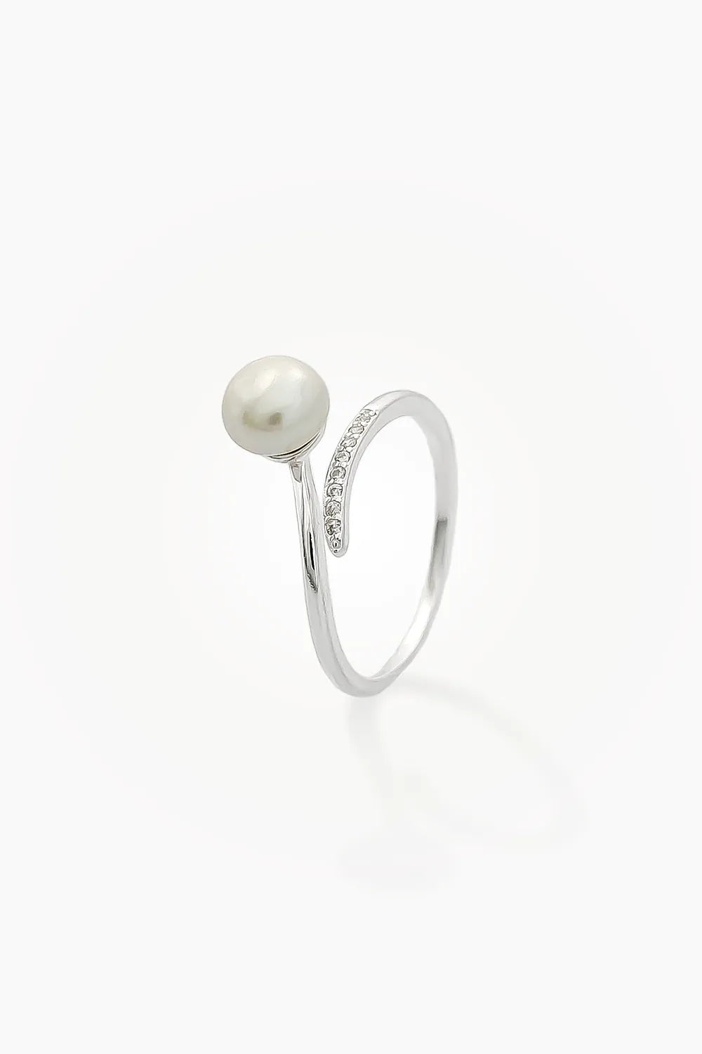 Anillo Perla + Microcircones