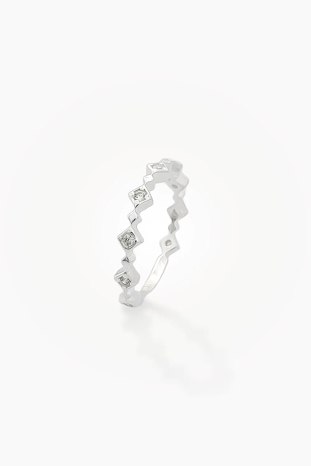 Anillos Rombos Con Circones