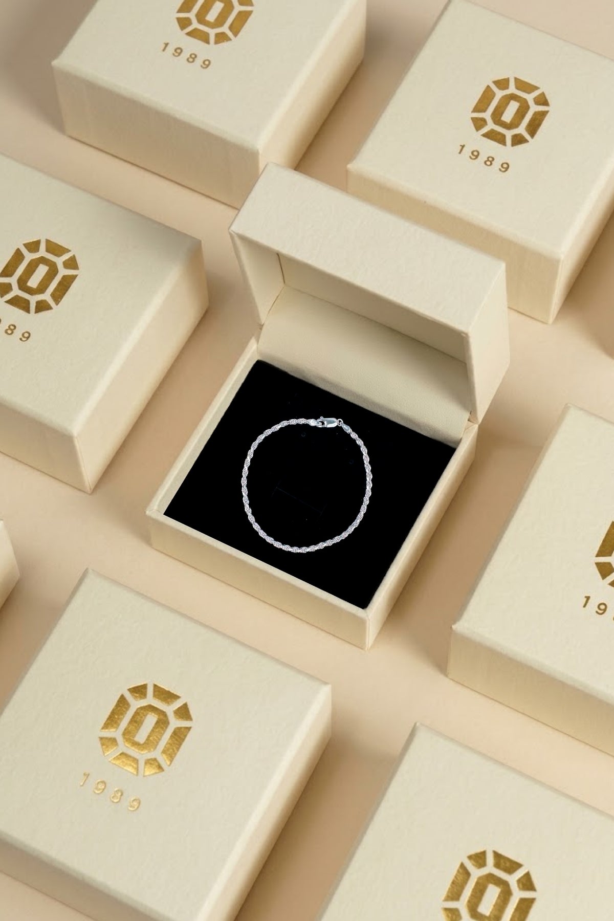 Pulsera Tejido Lazo