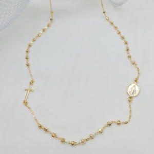 ROSARIO CON BALINES DIAMANTADOS